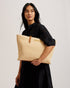EDANES-Bags-Raffia Zip Top Tote Bag- Ted Baker Romania
